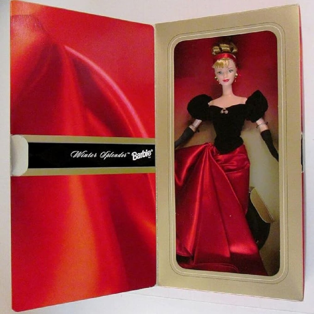AVON Barbie Winter Splendor 1998 Vintage NIB